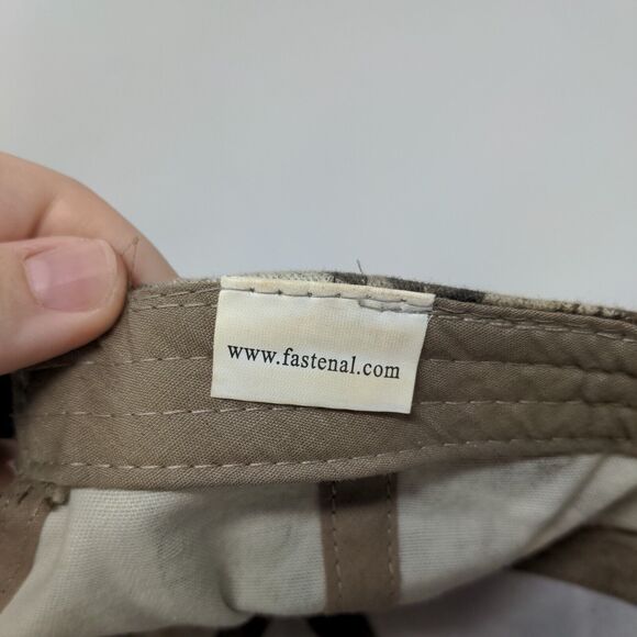 Fastenal Strapback Hat Camo One Size Embroidered Adjustable 6 Panel - Picture 7 of 8